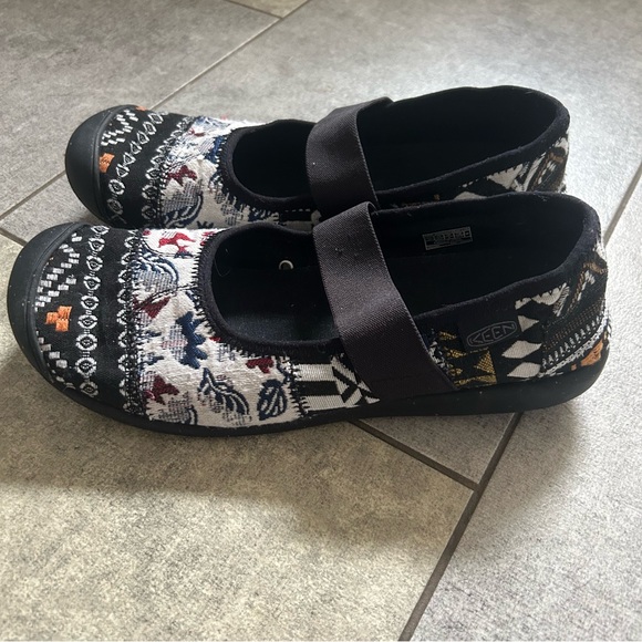 Keen Sienna Mary Jane slip on canvas shoes hiking outdoor 10.5 - Picture 2 of 6